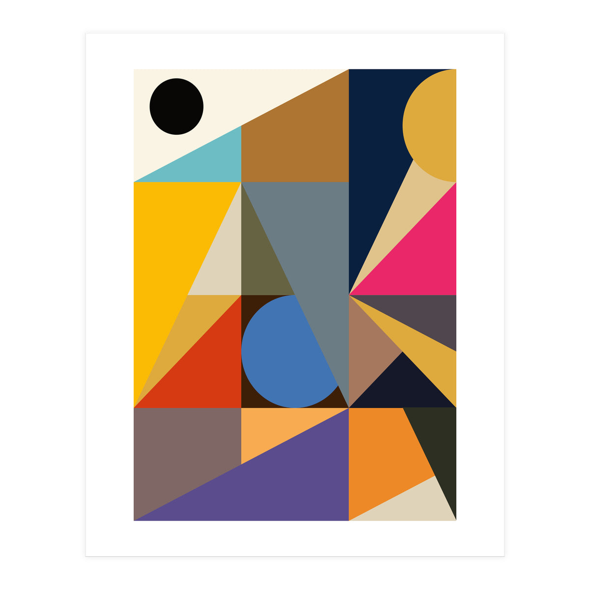 Mescolanza - Rebelion of Geometrica  (Print Only)