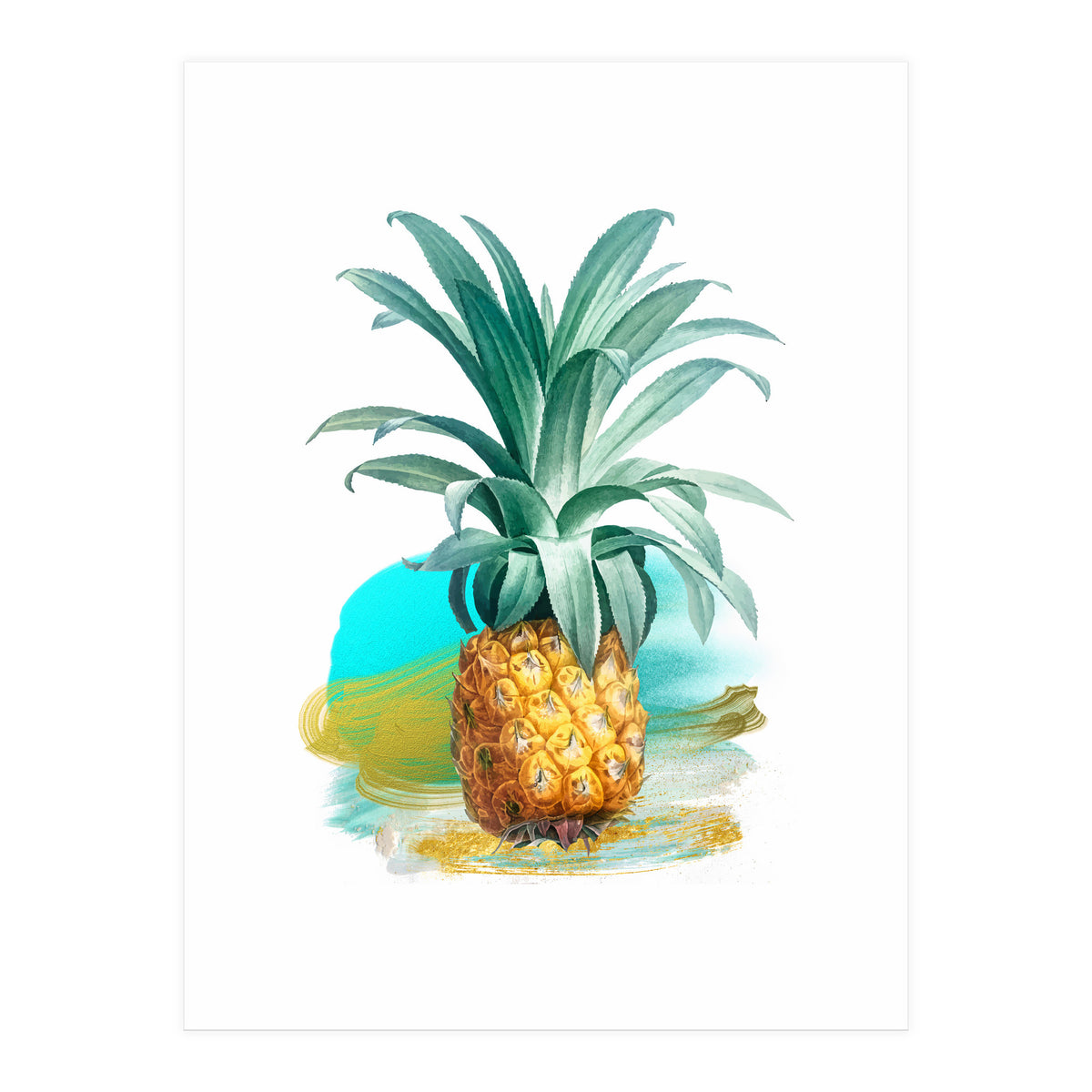 Modern Pineapple (Print Only)