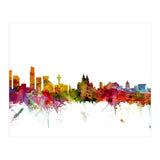 Liverpool England Skyline (Print Only) thumbnail