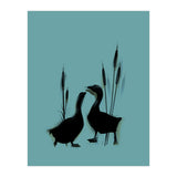 Geese lovers (Print Only) thumbnail