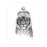 Siberian tiger (bw) (Print Only) thumbnail