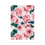 Pattern pink vintage peonies (Print Only) thumbnail