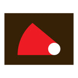 Geometric Shapes No. 51 - red & brown (Print Only) thumbnail