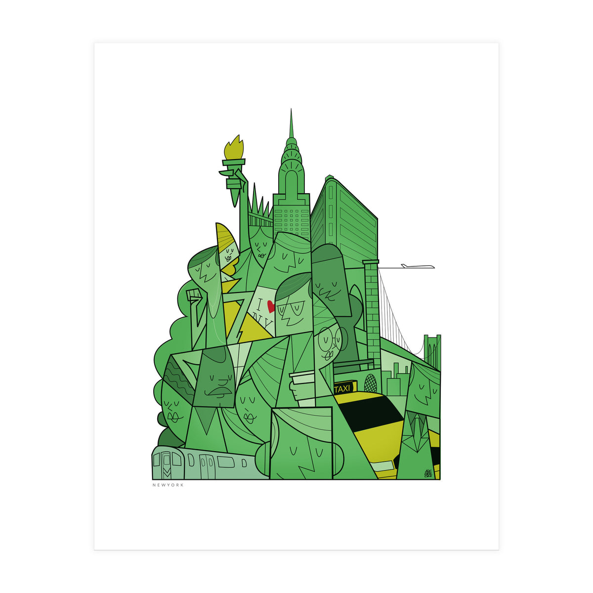 New York (Print Only)