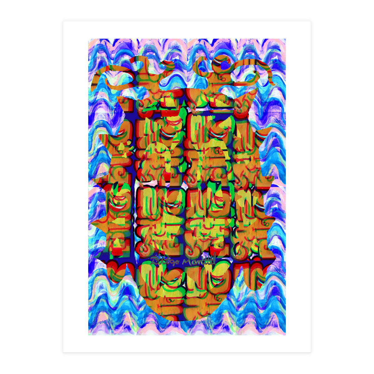 Graffiti Digital 8 (Print Only)