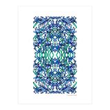 Blue Wildflowers  (Print Only) thumbnail