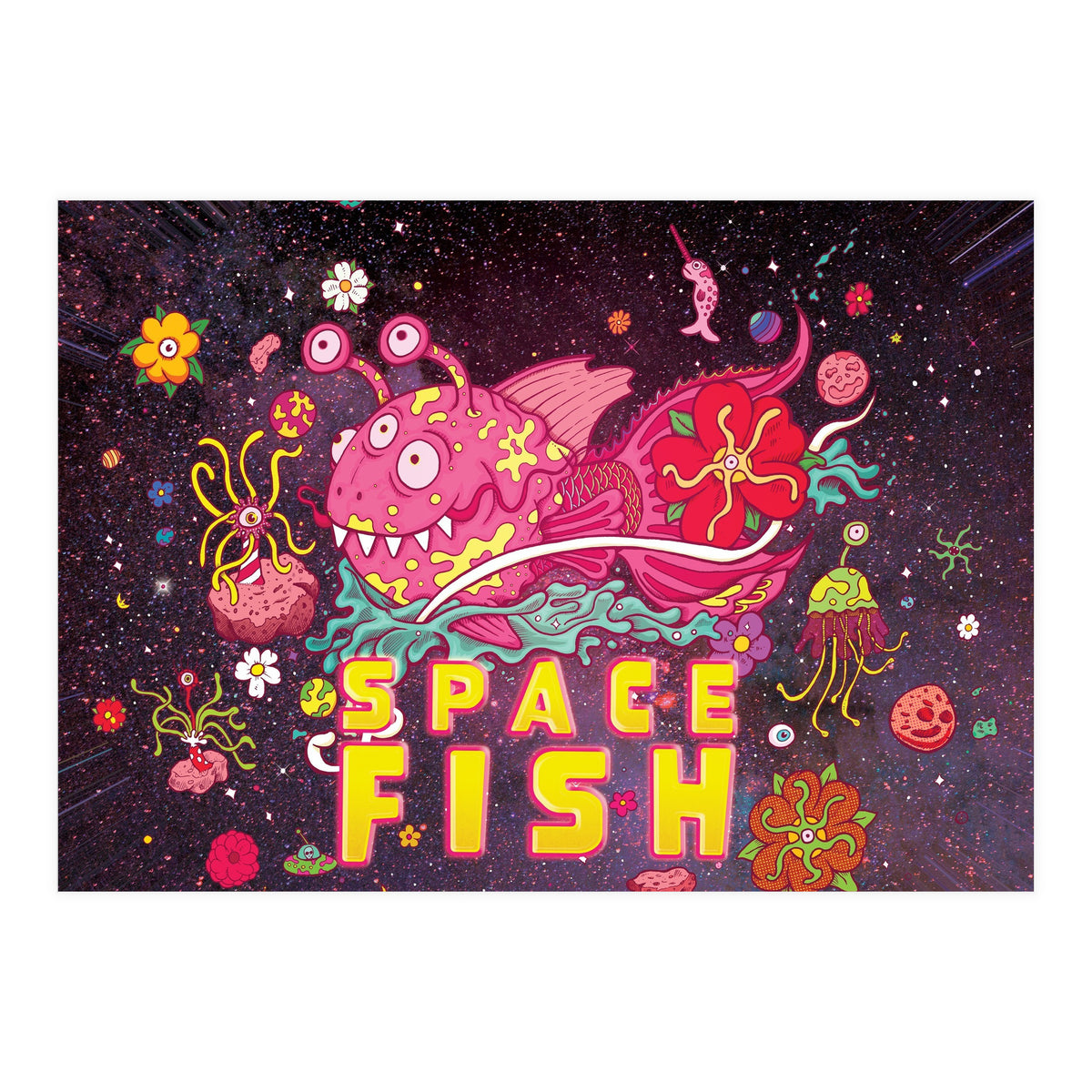Space Fish  (Print Only)