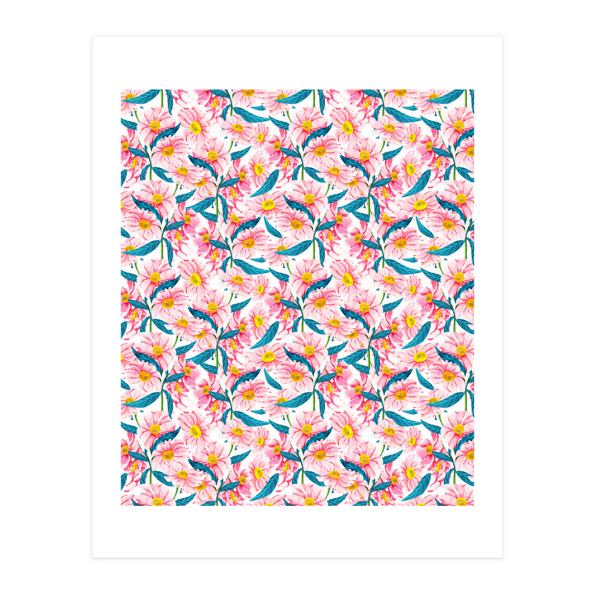 Pink Floral V2 (Print Only)