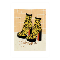 Leopard Disco Platforms (Print Only)