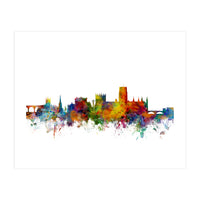 Durham England Skyline Cityscape (Print Only)