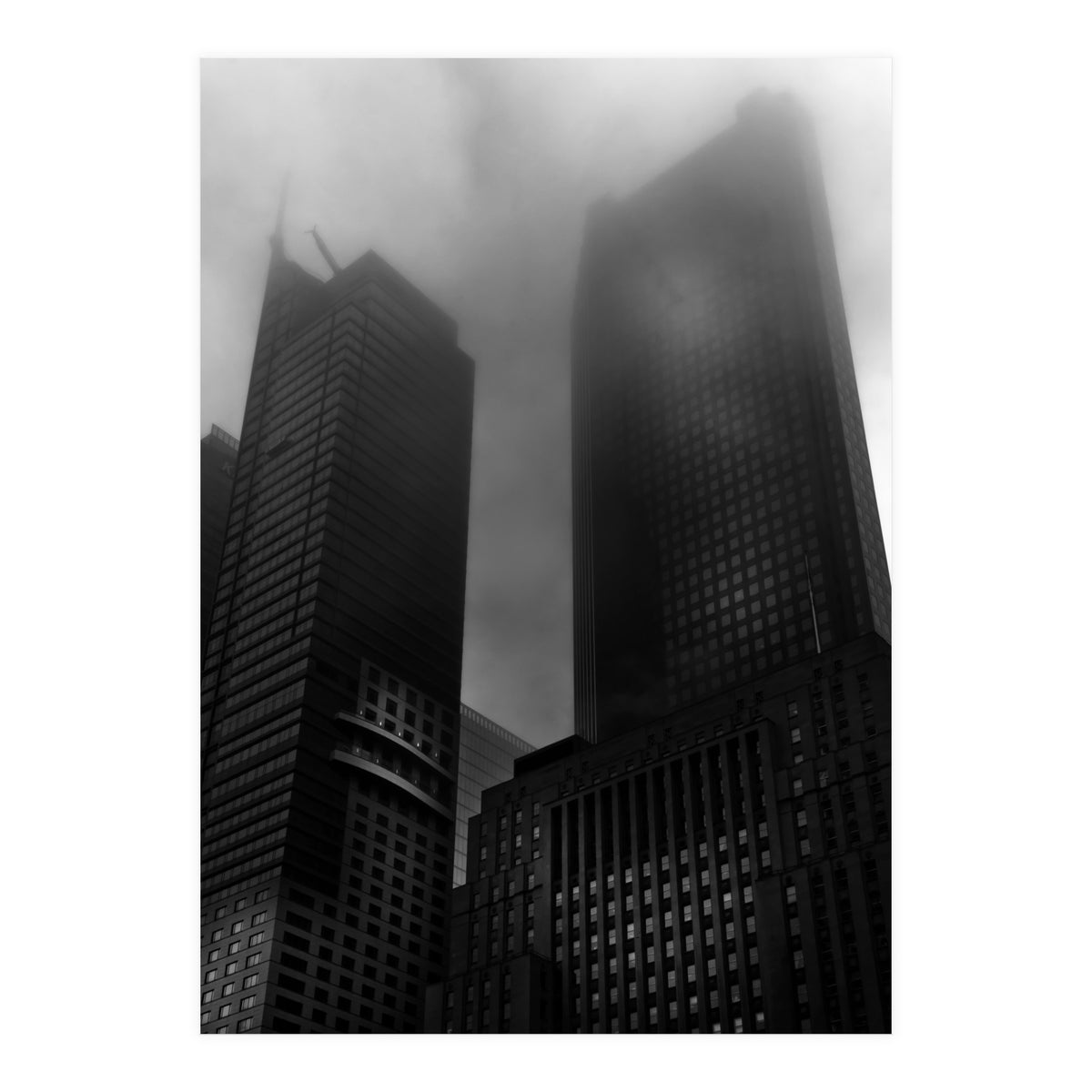Downtown Toronto Fogfest No 2 (Print Only)