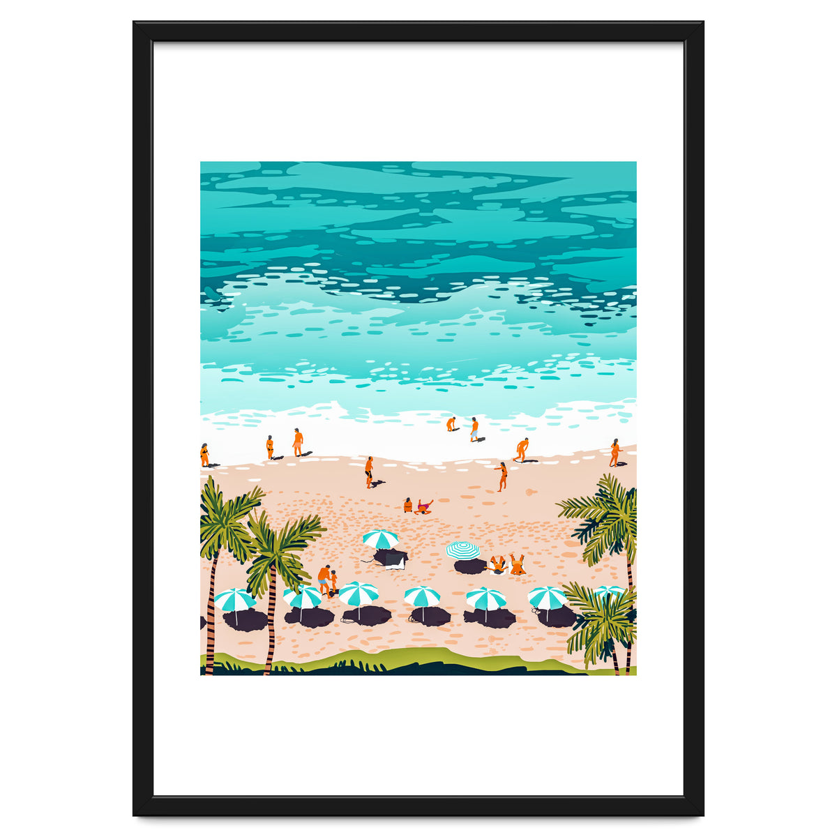 Dream in Colors Borrowed From The Sea | Ocean Tropical Beachy Summer | Swim Surf Travel Vacation