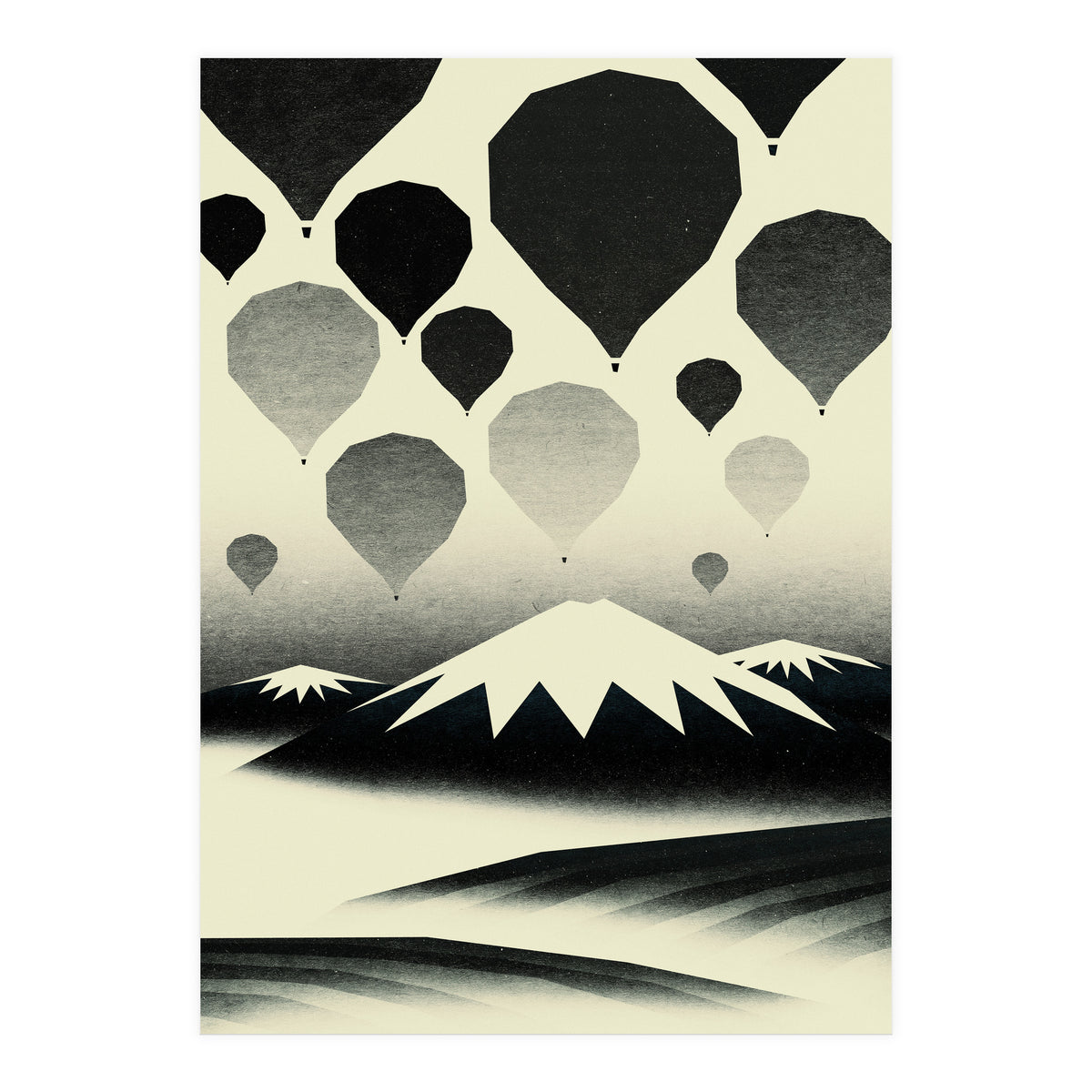 Morning Wind Balloons (Print Only)
