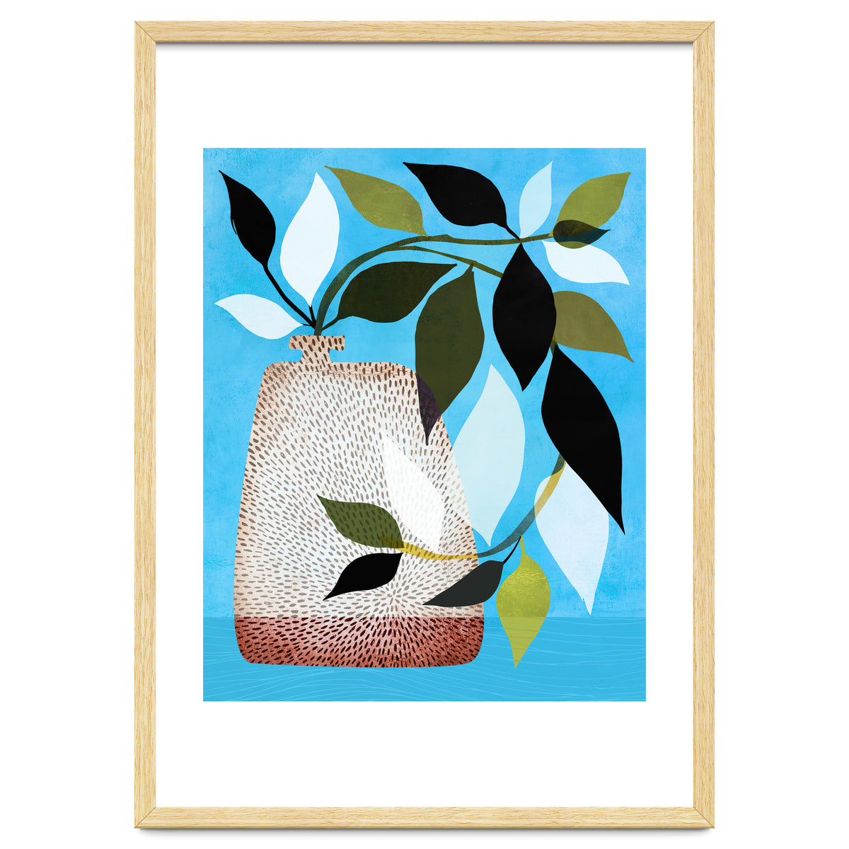 Tropical Ivy + Blue Sky