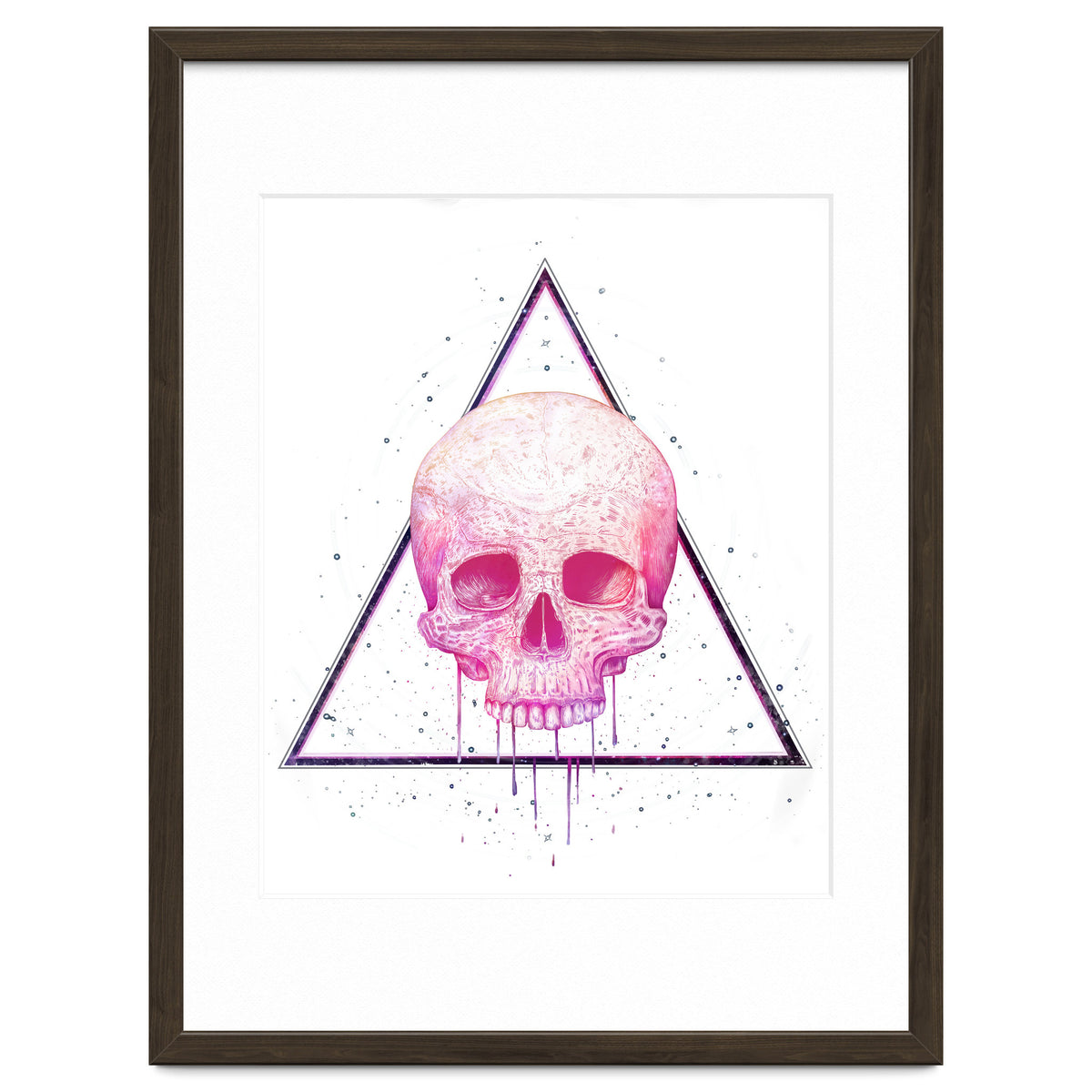 Skull In Triangle