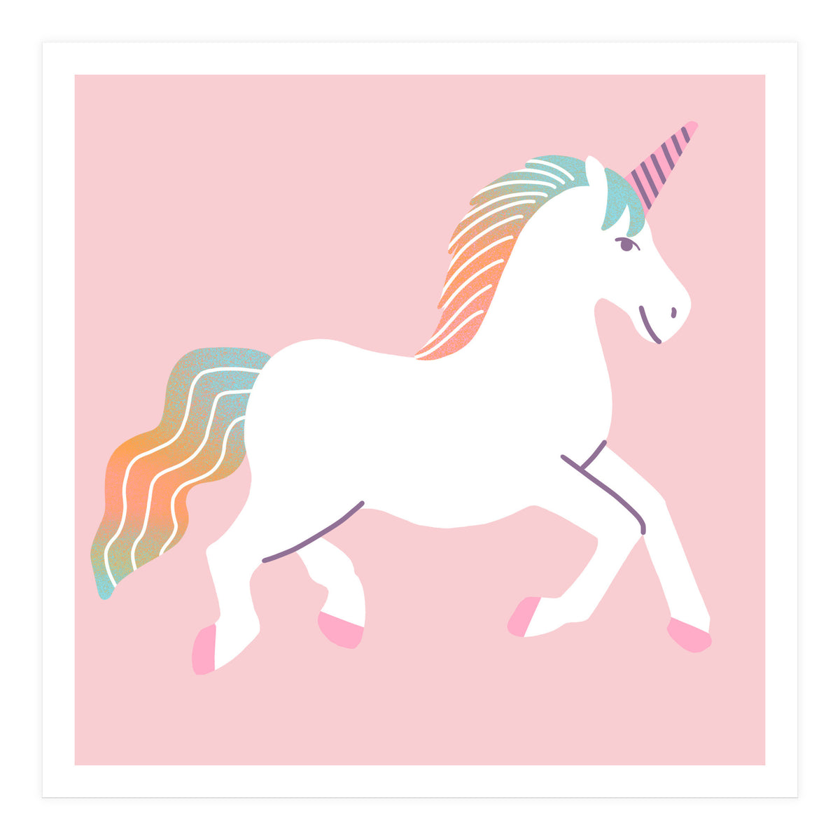 Unicorn Square (Print Only)