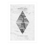 Coordinates NEW YORK CITY Statue of Liberty  (Print Only) thumbnail