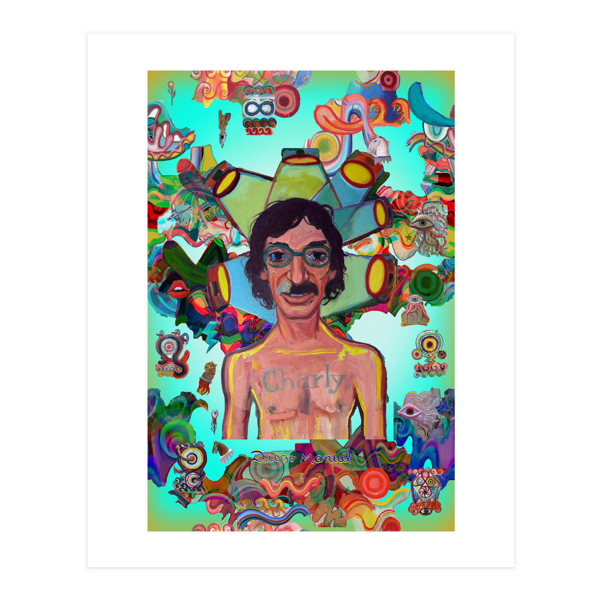Charly Y Graffitis (Print Only)