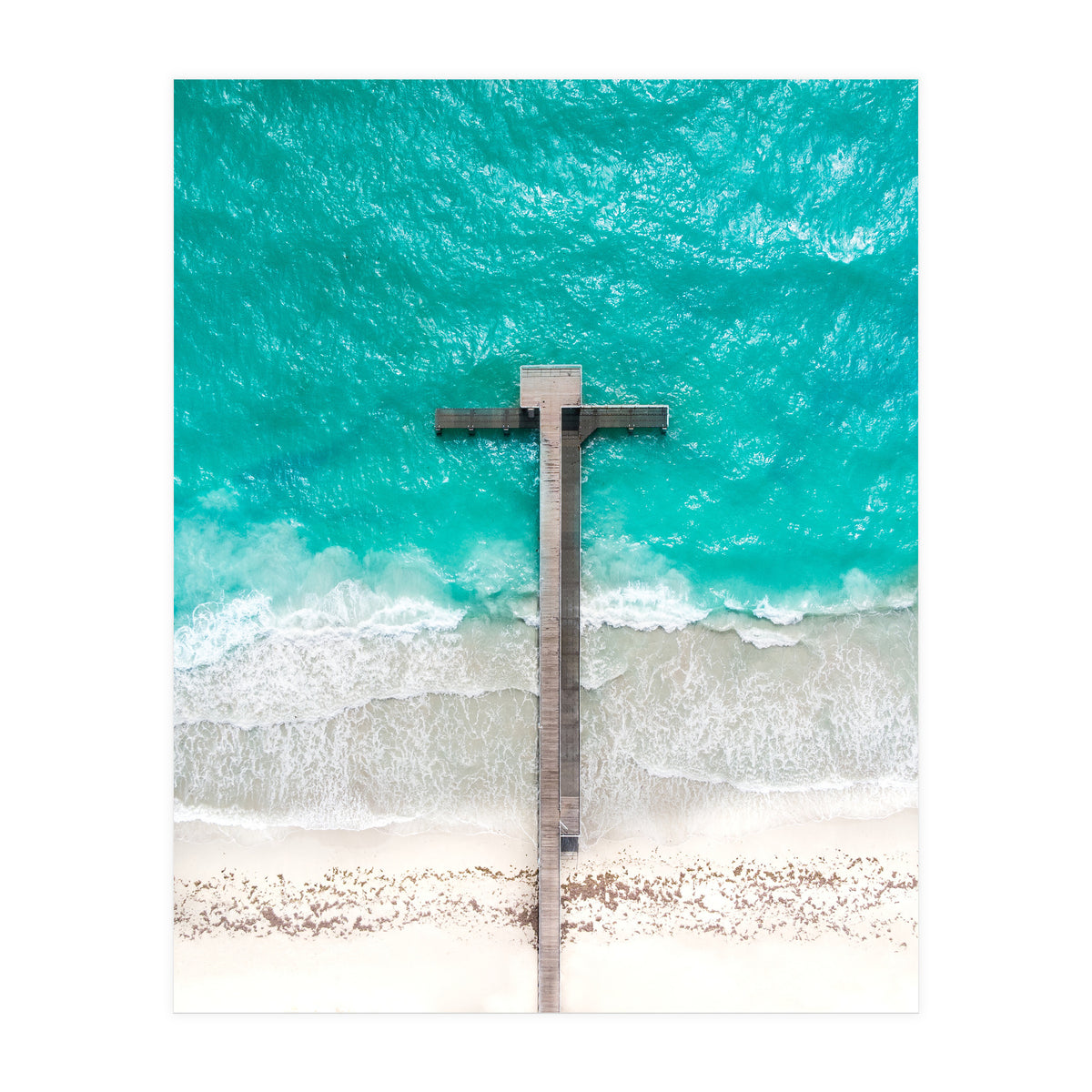 Coogee Jetty, Perth, Wa (Print Only)