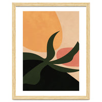 Abstract Boho Modern Plant