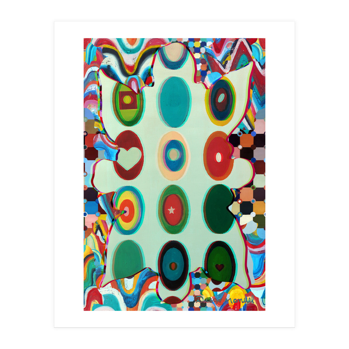 Pop Abstract 2023 Tapiz 96 (Print Only)
