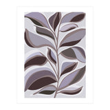 Lavender Floral Abstract (Print Only) thumbnail