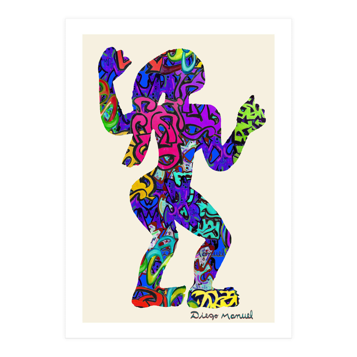 Graffiti Digital Nuevo 4 (Print Only)