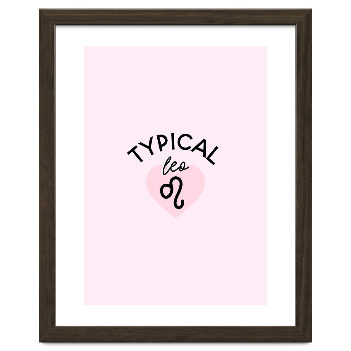 Typical Leo Horoscope Print