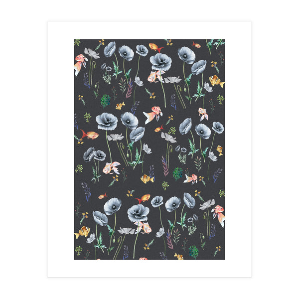 Fishes & Garden (Print Only)