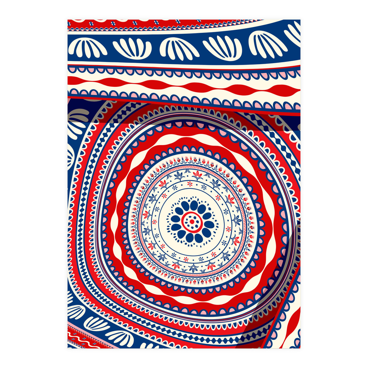 Romanian embroidery background 28 (Print Only)