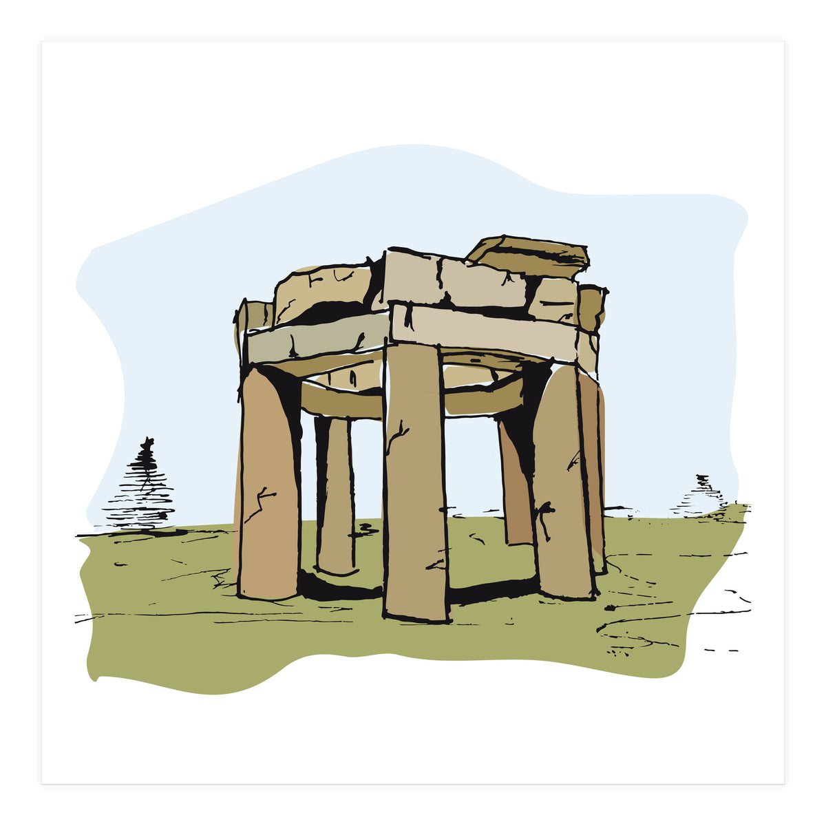 Qoubbat Douris - Lebanon (Print Only)