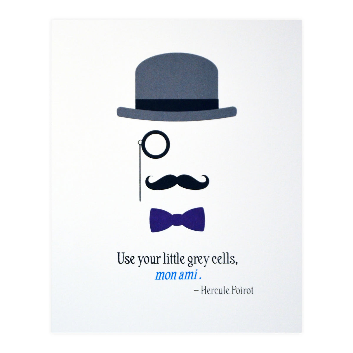 H Poirot Blue (Print Only)