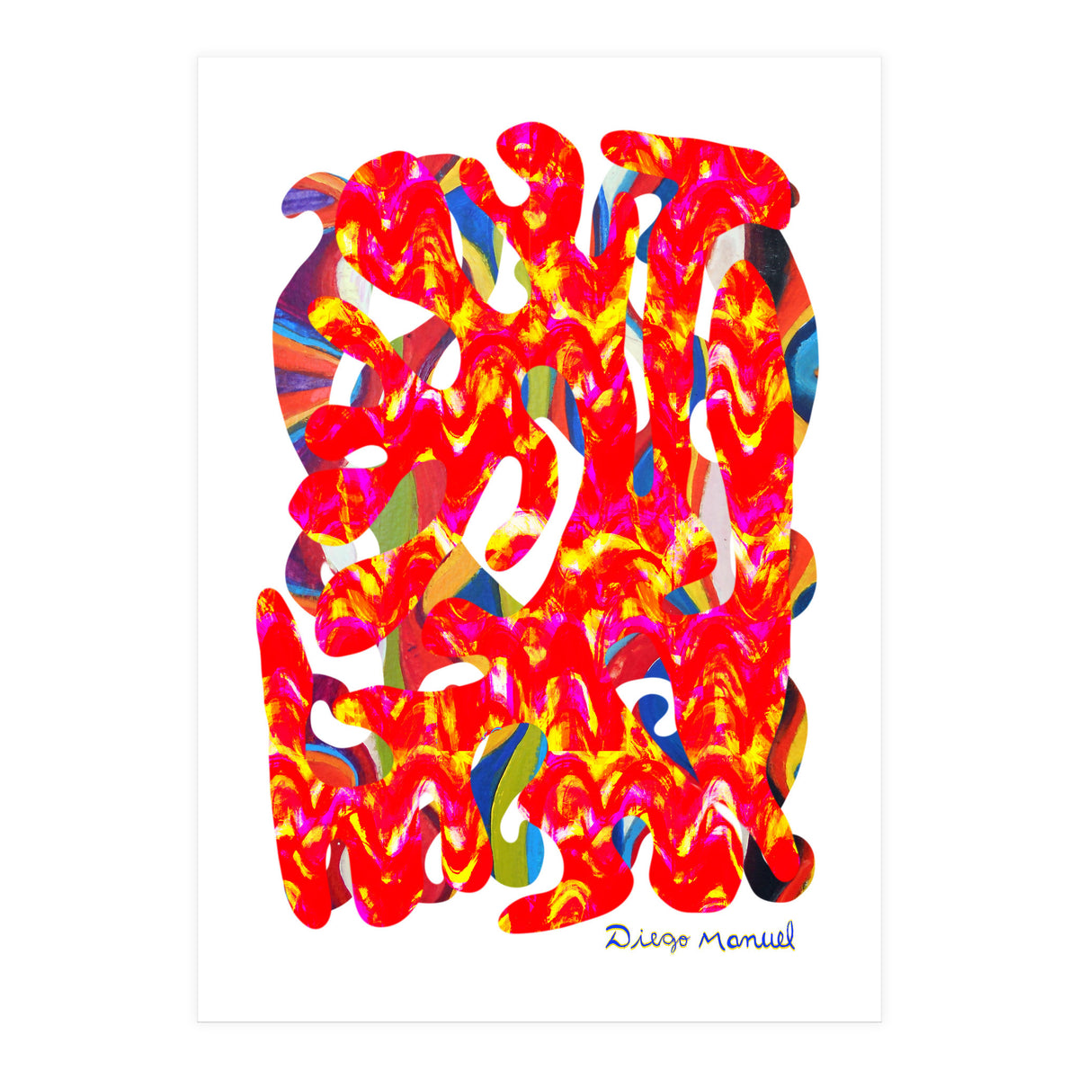 Pop Abstract Asimetrico 26 Copia (Print Only)