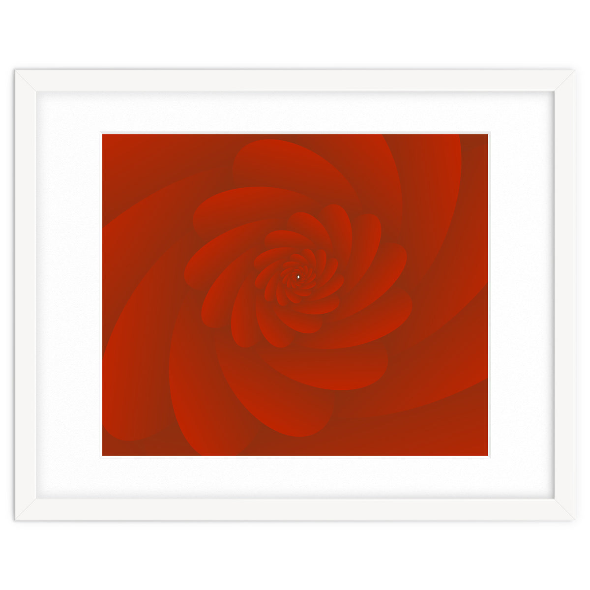 3 D Image Abstract Rose Flower ART