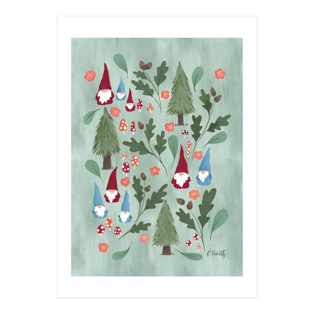 Garden Gnomes (Print Only)