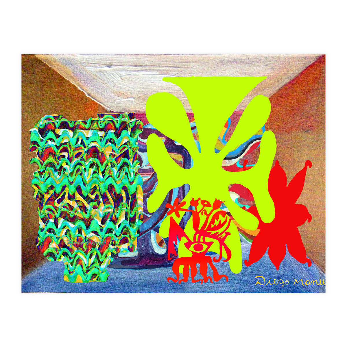 Pop Abstract Escena 2023 7 (Print Only)