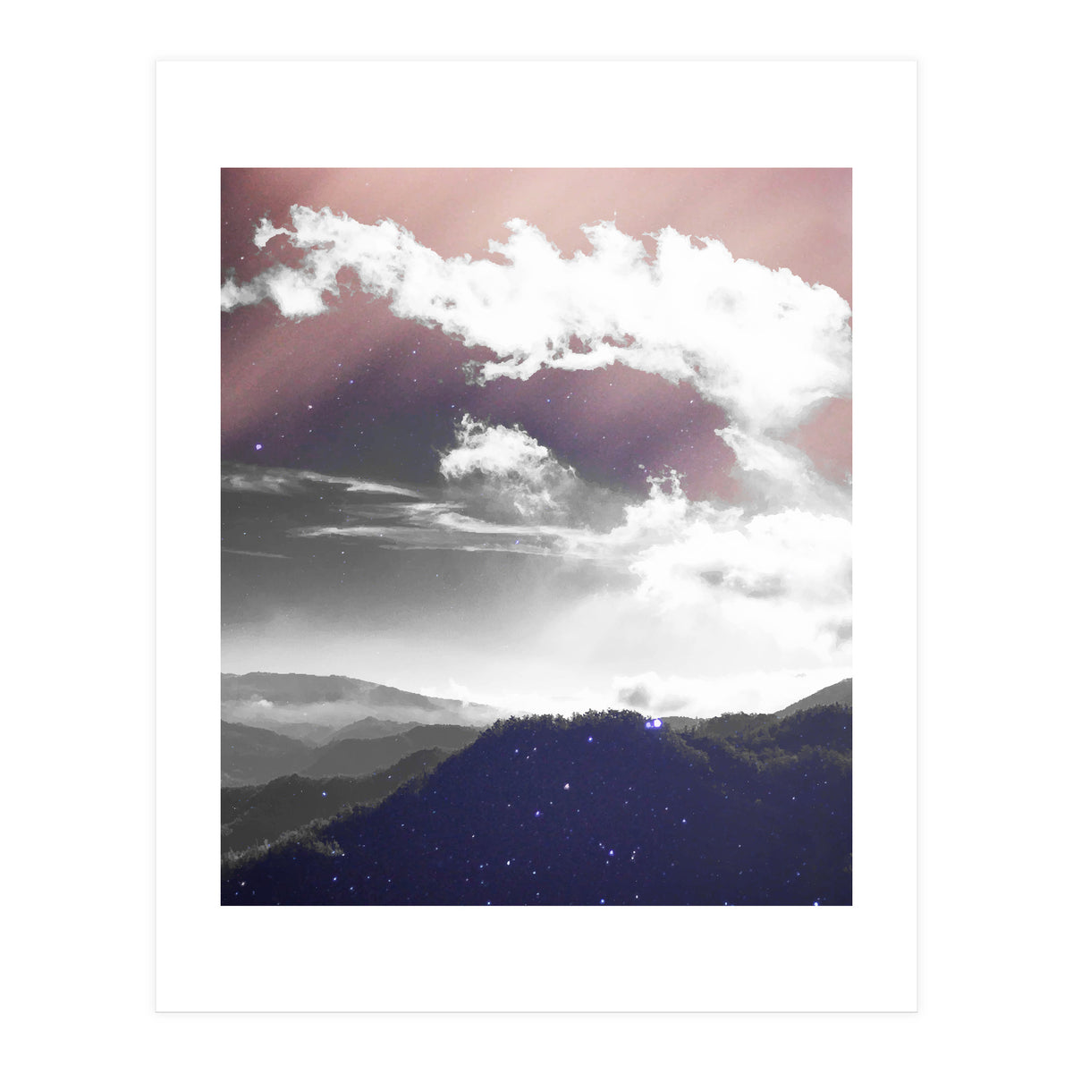 Galaxy Mountain (Print Only)