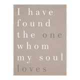 The One My Soul Loves (Print Only) thumbnail