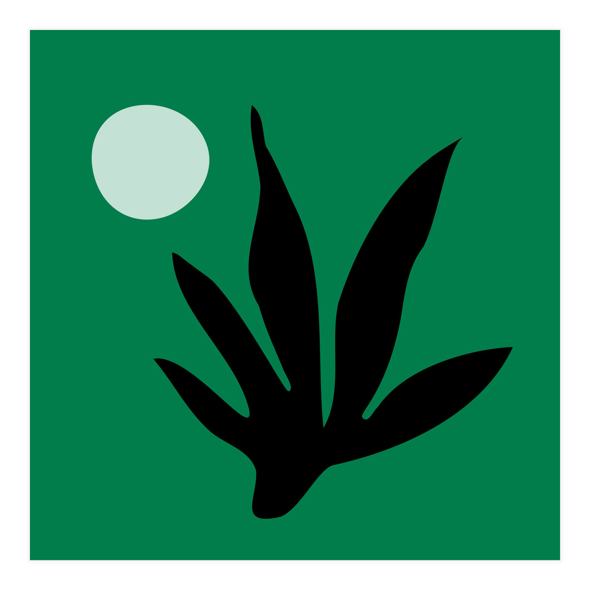 Palm Springs no.1 - Simple Modern Landscape (Print Only)