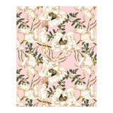 Exotic birds on flowers (Print Only) thumbnail