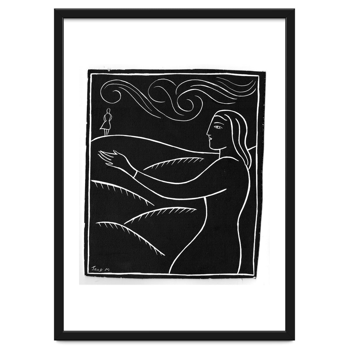 Woman With Future Self