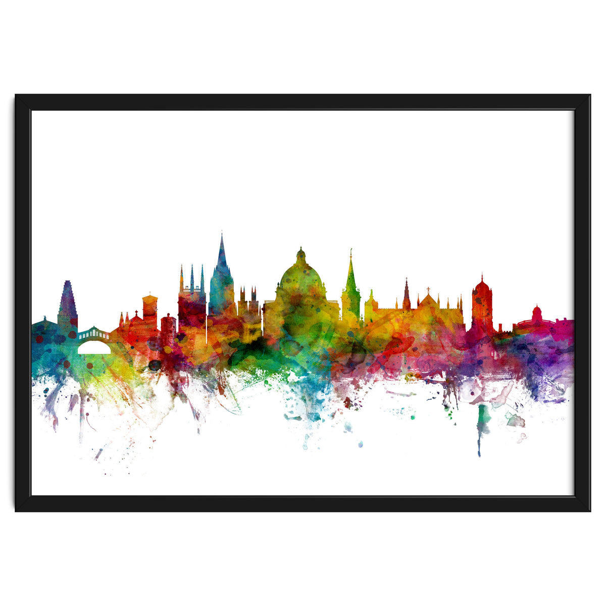 Oxford England Skyline