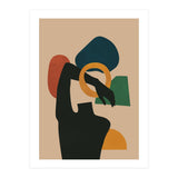 Abstract Body Mind Modern Mid Century (Print Only) thumbnail