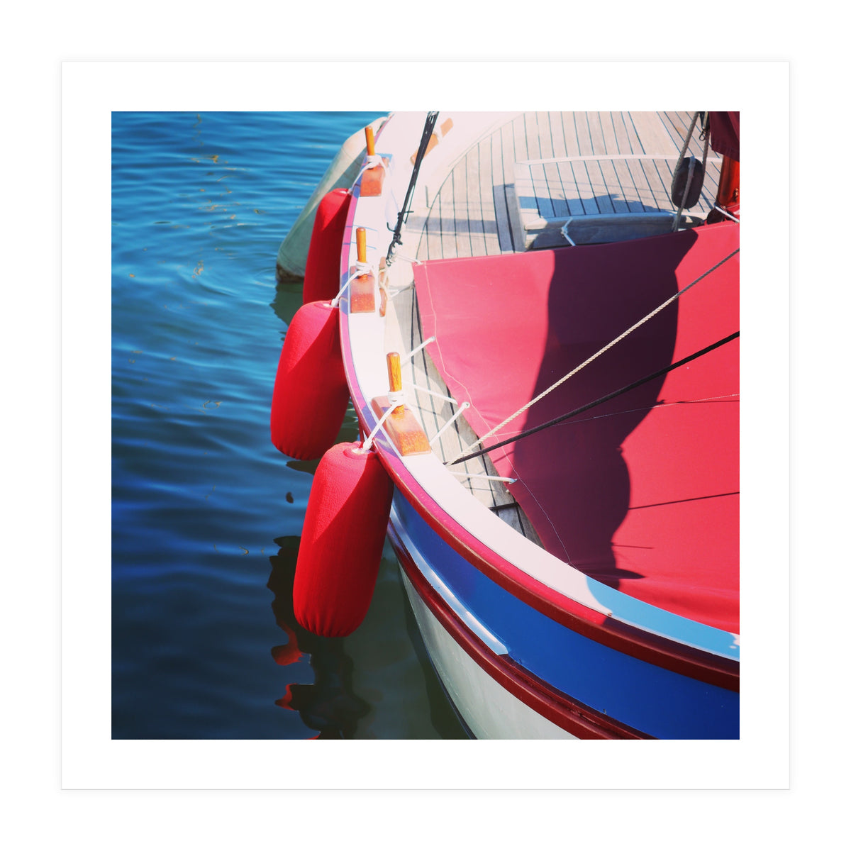 Vintage fishing boat (Print Only)