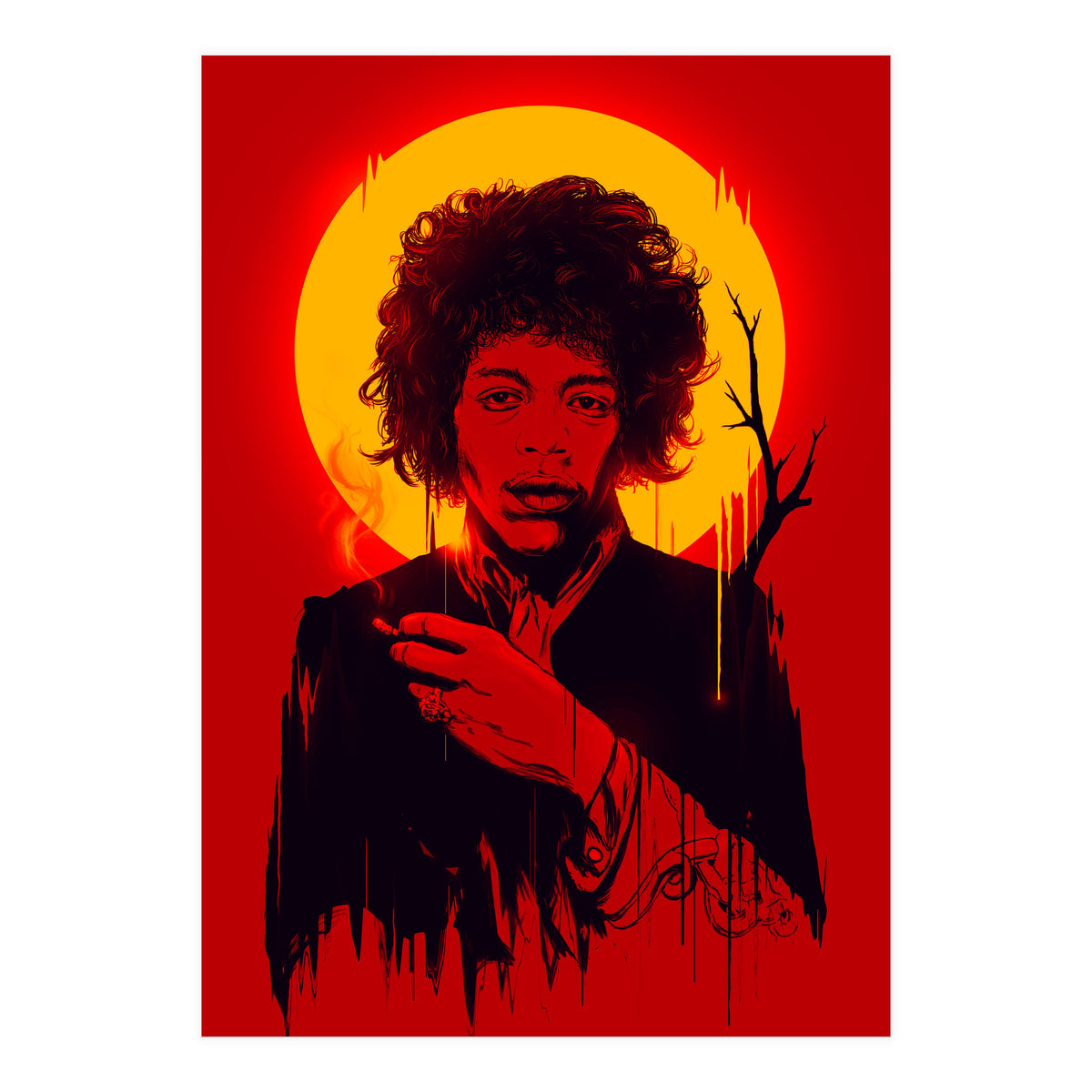 Jimi Hendrix (Print Only)