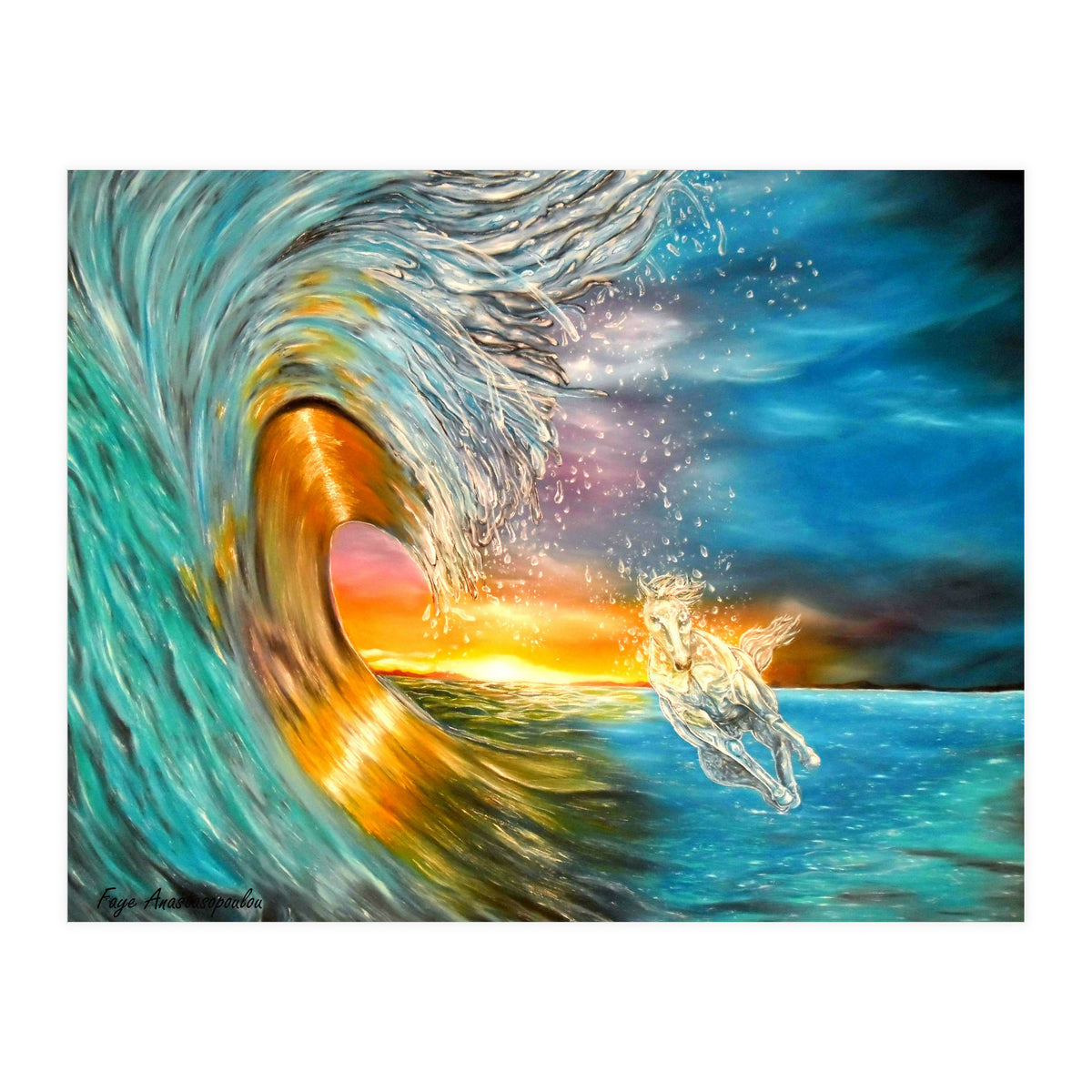 Freezing The Moment (Print Only)