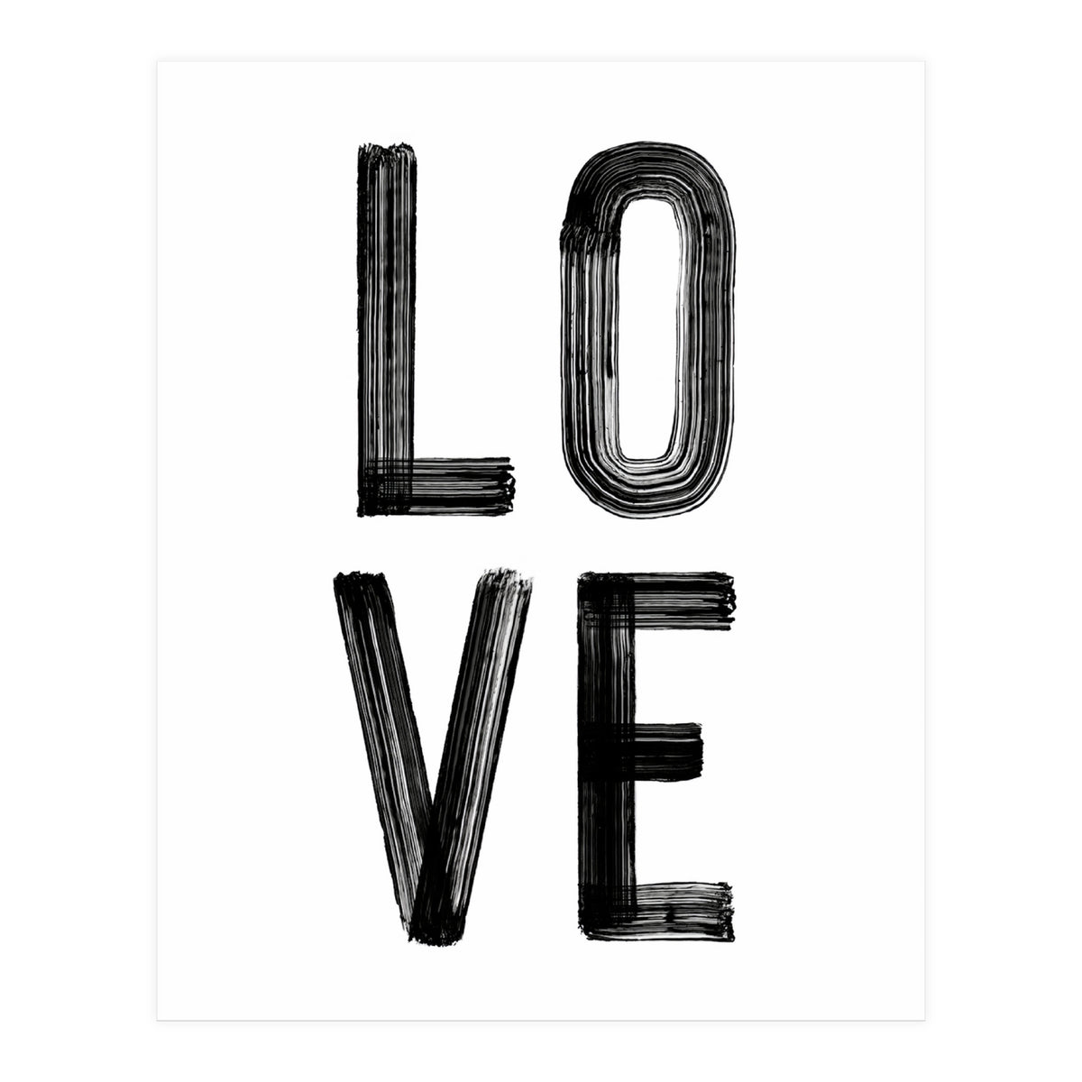 Love In Black (Print Only)