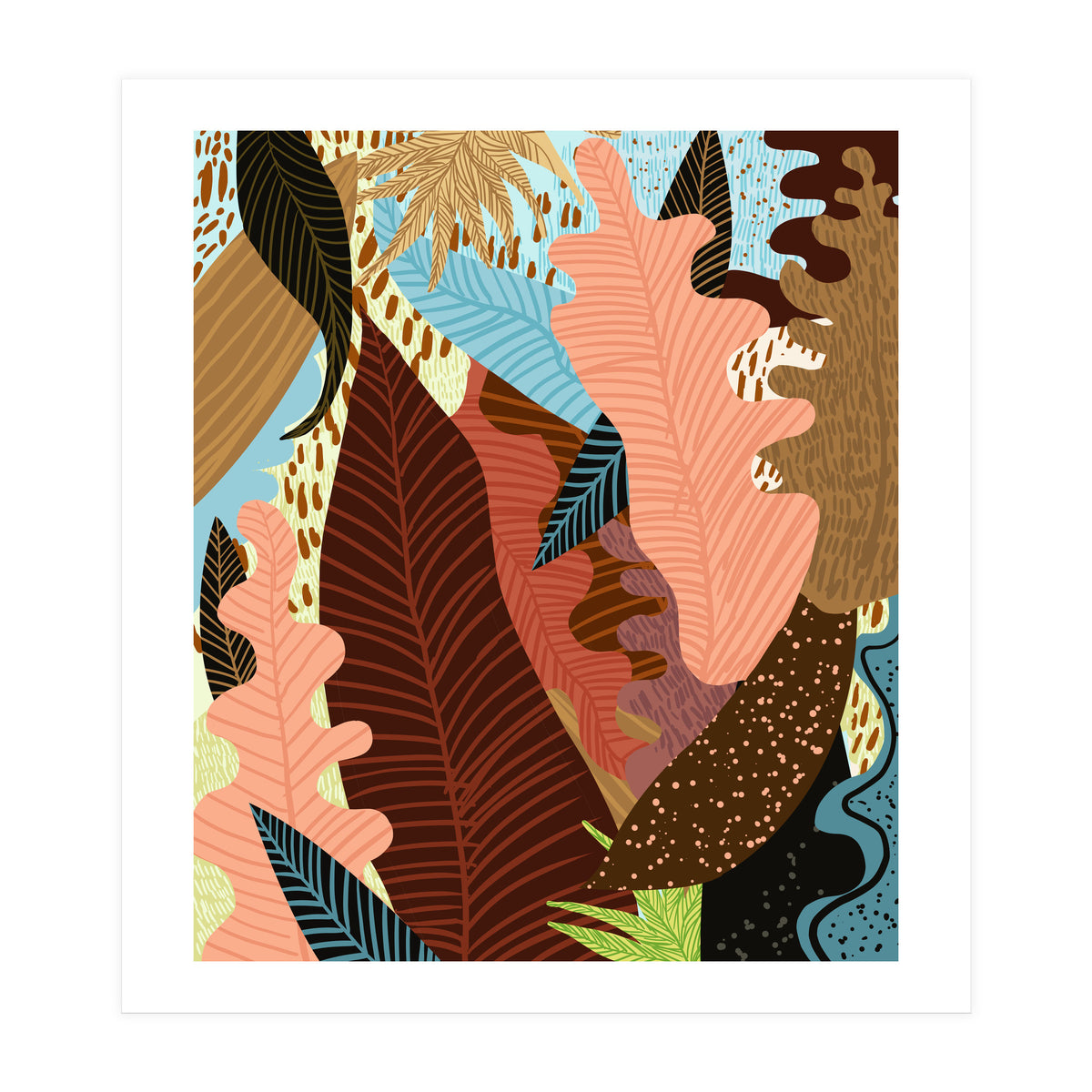 Earthy Forest (Print Only)
