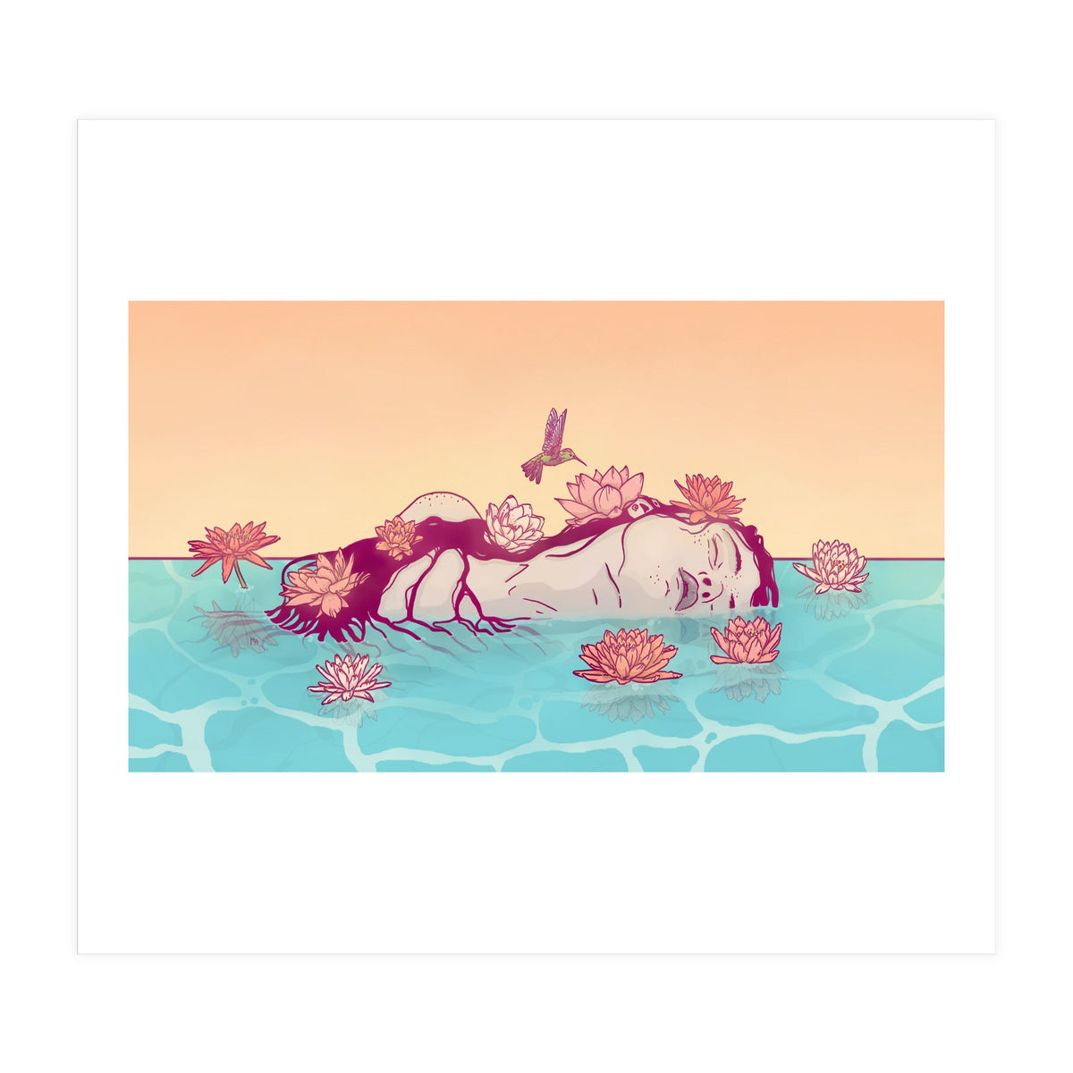 Naiad Lady (Print Only)