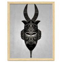 Horned Tribal Mask